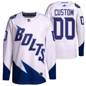 Tampa Bay Lightning Custom Adidas 2022 Stadium Series Authentic Shirt - Mannen